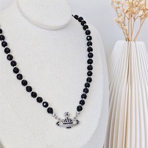 🎀vivienne westwood black choker🎀necklace